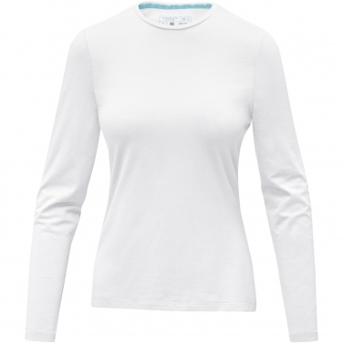 Logo trade liikelahja kuva: Ponoka long sleeve women's organic t-shirt