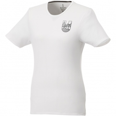 Logo trade liikelahjat mainoslahjat kuva: Balfour short sleeve women's organic t-shirt