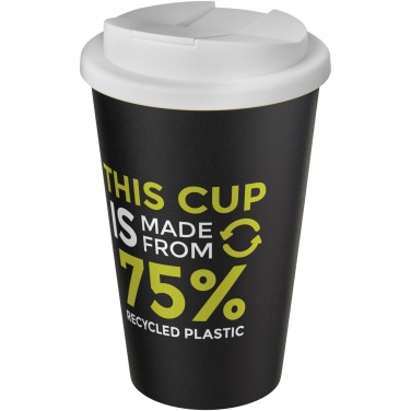 Logo trade mainoslahjat ja liikelahjat kuva: Americano® Eco 350 ml kierrätysmuki läikkymättömällä kannella
