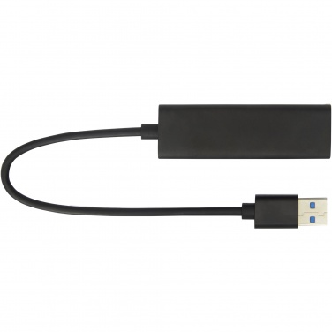 Logo trade mainoslahja ja liikelahja tuotekuva: ADAPT alumiininen USB 3.0-keskitin