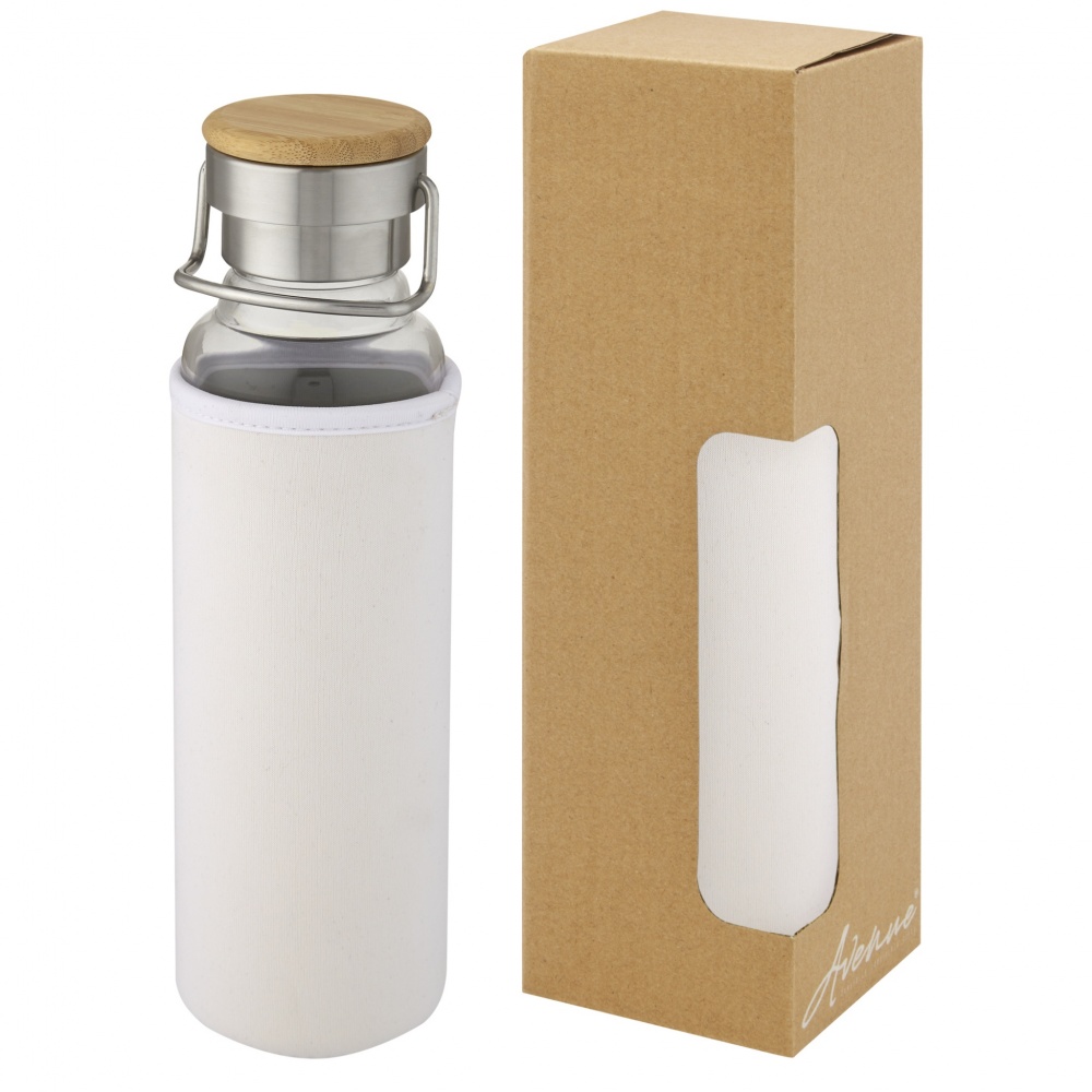 Logo trade mainoslahjat ja liikelahjat kuva: Thor 660 ml:n lasipullo neopreenisuojuksella