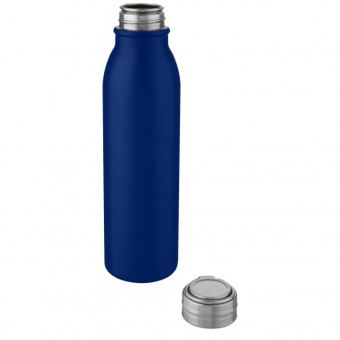 Logotrade mainostuote tuotekuva: Harper 700 ml ruostumaton teräspullo metallisilmukalla