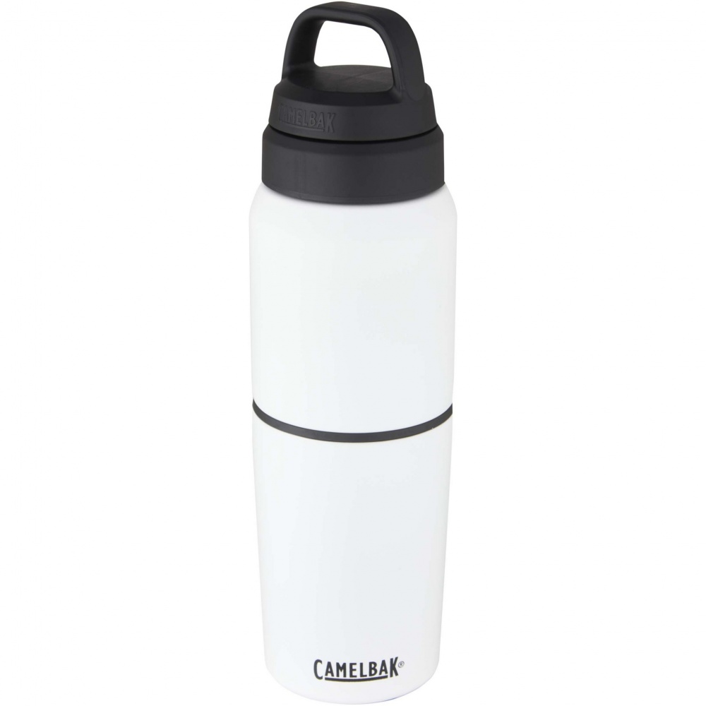 Logotrade liikelahjat mainoslahjat tuotekuva: CamelBak ruostumattomasta teräksestä 500 ml:n pullo ja 350 ml:n kuppi