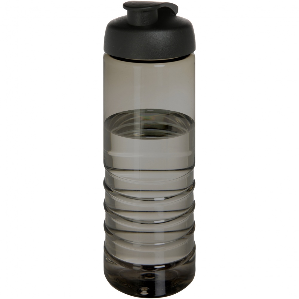 Logotrade mainoslahja ja liikelahja kuva: H2O Active® Eco Treble 750 ml:n juomapullo flip lid -kannella