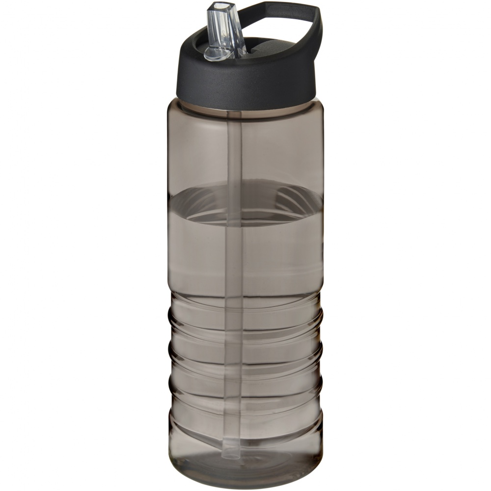 Logo trade liikelahjat tuotekuva: H2O Active® Eco Treble 750 ml:n juomapullo sporttikorkilla