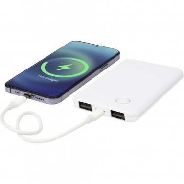 Logotrade liikelahjat kuva: Slender dual ohut varavirtalähde, 4 000 mAh