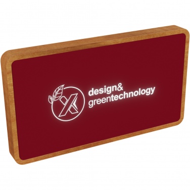Logo trade mainoslahja ja liikelahja tuotekuva: SCX.design P36 5000 mAh:n valaistuva langaton varavirtalähde