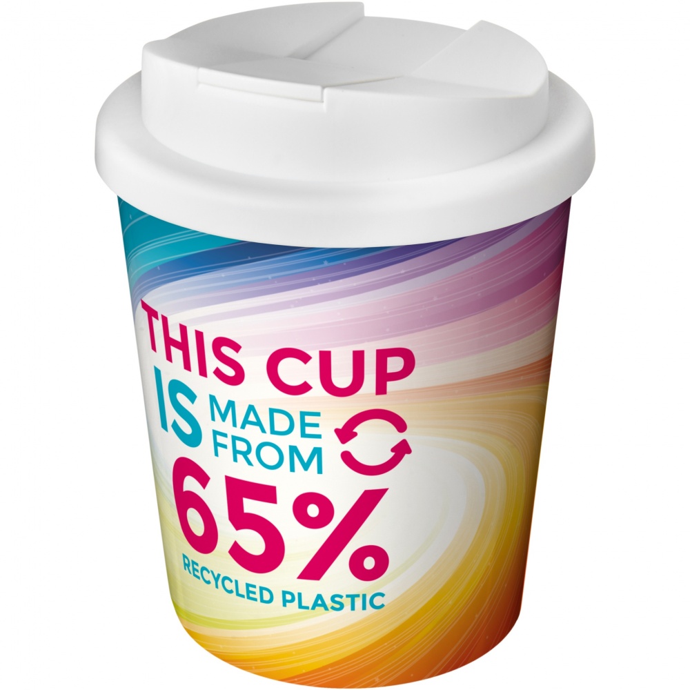Logotrade mainoslahjat ja liikelahjat tuotekuva: Brite-Americano Espresso Eco 250 ml läikyttämätön eristetty juomamuki
