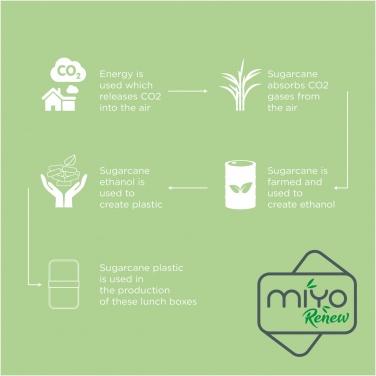 Logotrade liikelahjat kuva: MIYO Renew kaksikerroksinen lounasrasia