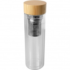 Bailey 400 ml:n borosilikaattilasinen infuusiopullo bambukannella