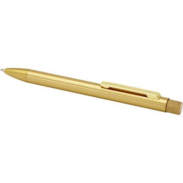 Logotrade mainoslahjat ja liikelahjat tuotekuva: Beatriz kierrätetystä messingistä valmistettu kuulakärkikynä