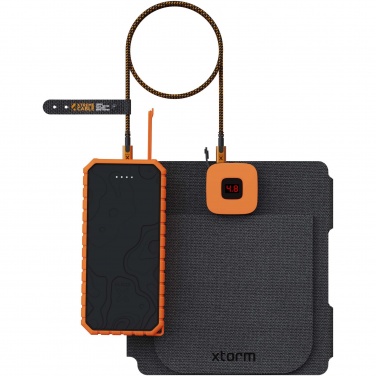 Logo trade liikelahjat mainoslahjat kuva: Xtorm XR2S28 SolarBooster 28 W:n taitettava aurinkopaneeli
