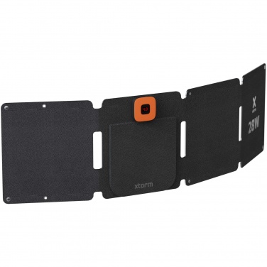 Logo trade liikelahjat tuotekuva: Xtorm XR2S28 SolarBooster 28 W:n taitettava aurinkopaneeli