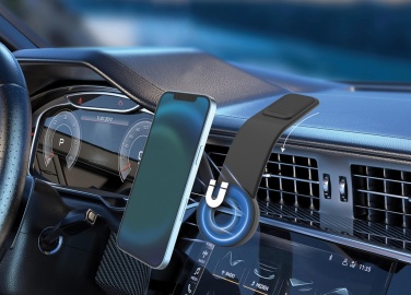 Logo trade liikelahjat tuotekuva: DriveGrip RCS muovinen magneettinen puhelinpidike autoon