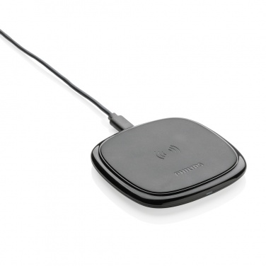 Logotrade liikelahjat mainoslahjat tuotekuva: Philips 10W langaton laturi Qi