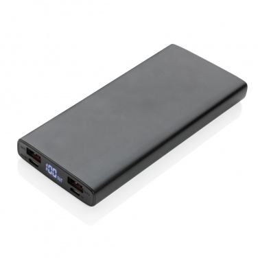 Logo trade mainoslahjat tuotekuva: Alumiininen 18W 10000mAh PD varavirtalähde