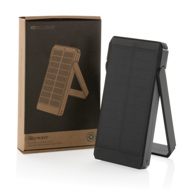Logotrade mainoslahja ja liikelahja kuva: Skywave aurinkovoimapankki 10000mAh RCS muovista