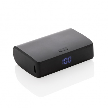 Logo trade mainoslahja kuva: FlashCharge 10000mAh pikalatausvirtapankki RCS muovista