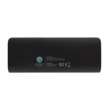 Logotrade mainoslahja tuotekuva: FlashCharge 20000mAh pikalatausvirtapankki RCS muovista