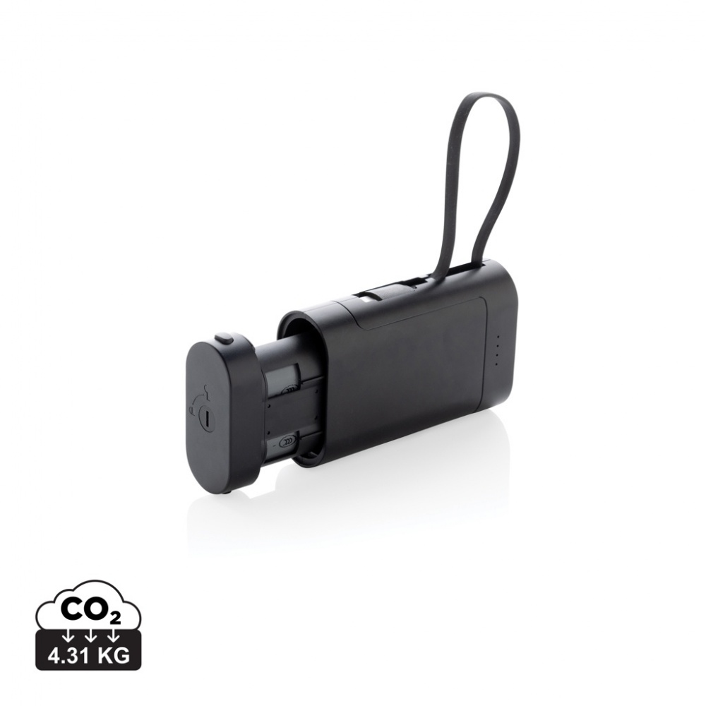 Logo trade liikelahja kuva: CycleCell 10.000 mah irrotettava varavirtalähde