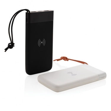 Logo trade mainoslahjat ja liikelahjat kuva: Aria 8000 mAh 5 W:n langaton varavirtalähde