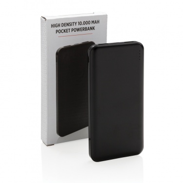 Logo trade mainoslahja kuva: Huippukompakti taskuvaravirtalähde 10 000 mAh