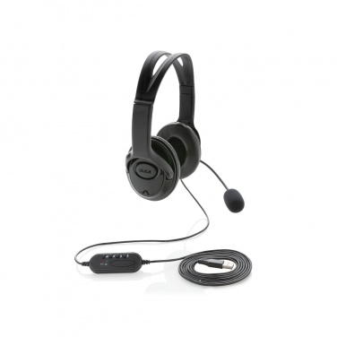 Logo trade liikelahjat tuotekuva: Työheadset johdolla