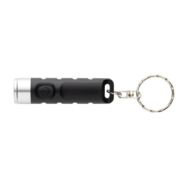 Logo trade mainoslahjat tuotekuva: Globix RCS USB-ladattava avaimenperä taskulamppu