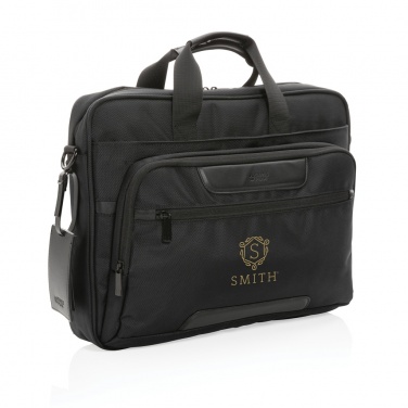 Logo trade mainoslahjat ja liikelahjat kuva: Swiss Peak AWARE™ RPET Voyager 15.6" tietokonelaukku