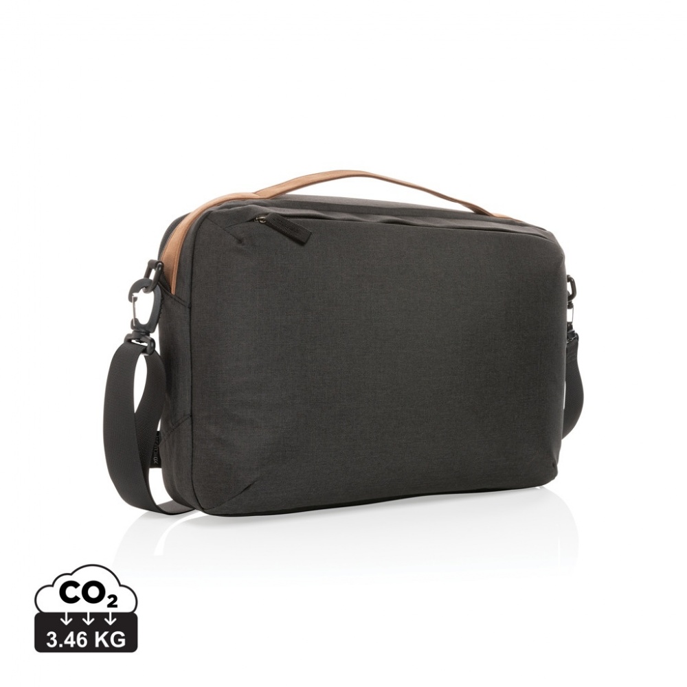 Logotrade liikelahjat mainoslahjat tuotekuva: Impact AWARE™ 300D two tone deluxe 15.6" laukku