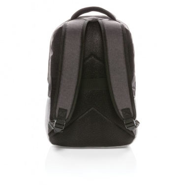Logotrade mainoslahjat ja liikelahjat tuotekuva: PVC-vapaa Duo color RPET 15,6” RFID -laptopreppu