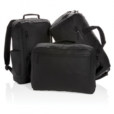 Logotrade liikelahja tuotekuva: Musta PVC-vapaa 15,6"" Fashion-laptopreppu