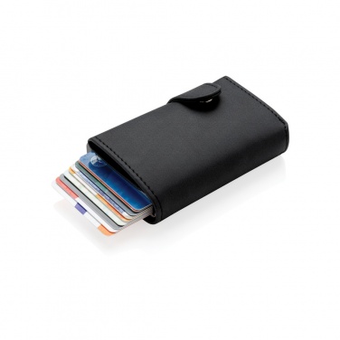 Logotrade mainoslahja tuotekuva: Alumiininen RFID-korttitasku ja PU-lompakko