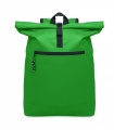 Reppu rolltop 600D pes, Tummanvihreä