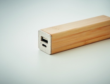 Logo trade liikelahja mainoslahja tuotekuva: Varavirtalähde 2600 mAh
