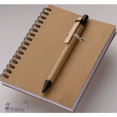 Logo trade mainoslahja kuva: A6 ECO Notepad KEYSTONE