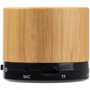 Logo trade mainoslahjat tuotekuva: Bambu Bluetooth-kaiutin FLEEDWOOD