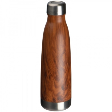 Logotrade mainostuote tuotekuva: Ruostumaton teräspullo TAMPA 500 ml