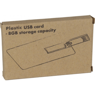 Logo trade liikelahja kuva: USB-kortti SLOUGH 8 Gt