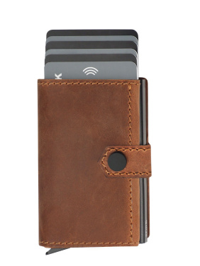 Logo trade liikelahjat tuotekuva: RFID-lompakko - Hunter Leather 2109284