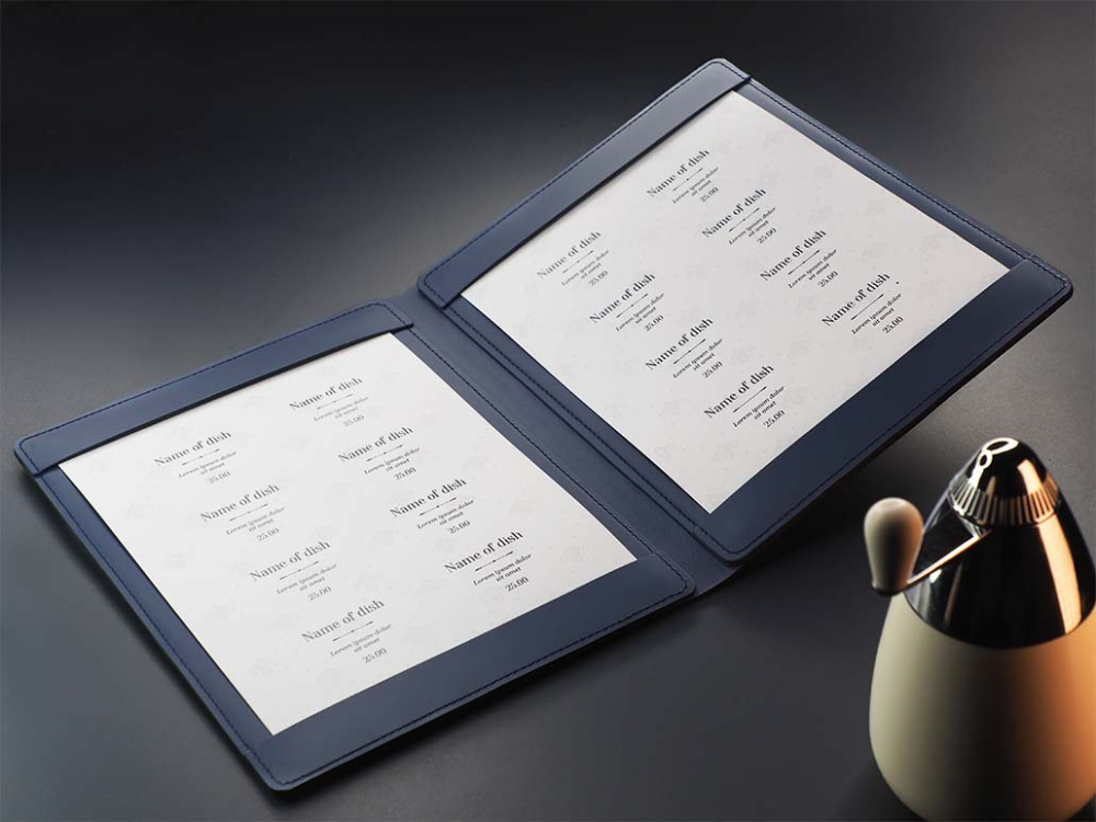 Logotrade mainoslahjat kuva: Menukansi Fine Dining 1061243
