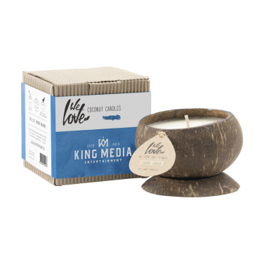 Logotrade mainoslahja tuotekuva: Rakastamme The Planet Coconut Candlea