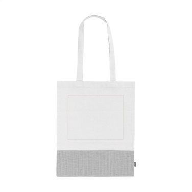 Logotrade liikelahja tuotekuva: Combi Organic Shopper (160 g/m²) pussi