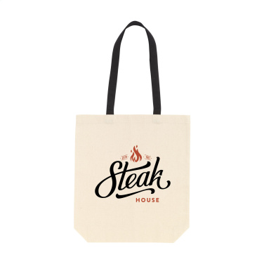 Logo trade mainoslahja ja liikelahja tuotekuva: Canvas Shoppy Color (220 g/m²) pussi