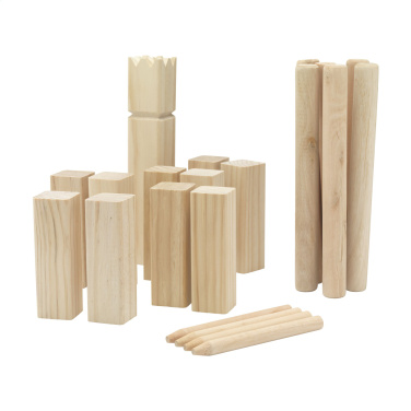 Logo trade mainoslahja ja liikelahja tuotekuva: Kingdom Kubb -ulkopeli