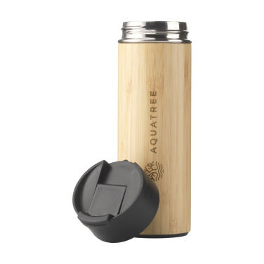 Logotrade liikelahjat kuva: Sakura 360 ml bambu lämpöpullo/termokuppi