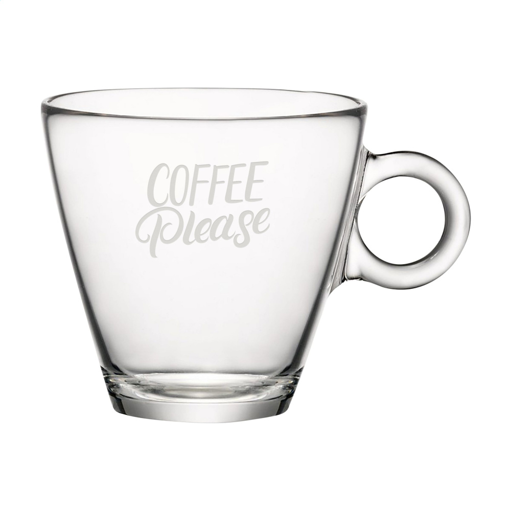 Logotrade mainoslahja tuotekuva: Lugano Espresso Lasi 100 ml