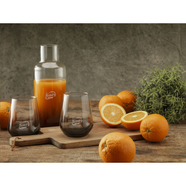 Logotrade liikelahja mainoslahja kuva: Smokey Water Glass 450 ml