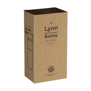 Logo trade mainoslahja kuva: Lynn RCS kierrätysteräspullo 500 ml