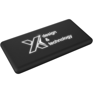 Logotrade liikelahja tuotekuva: SCX.design P30 8000 mAh solar varavirtalähde, valaistuva